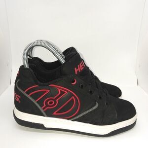 Heelys Propel 2.0 Skate Sneakers‎ Youth Size 4 Black, Red